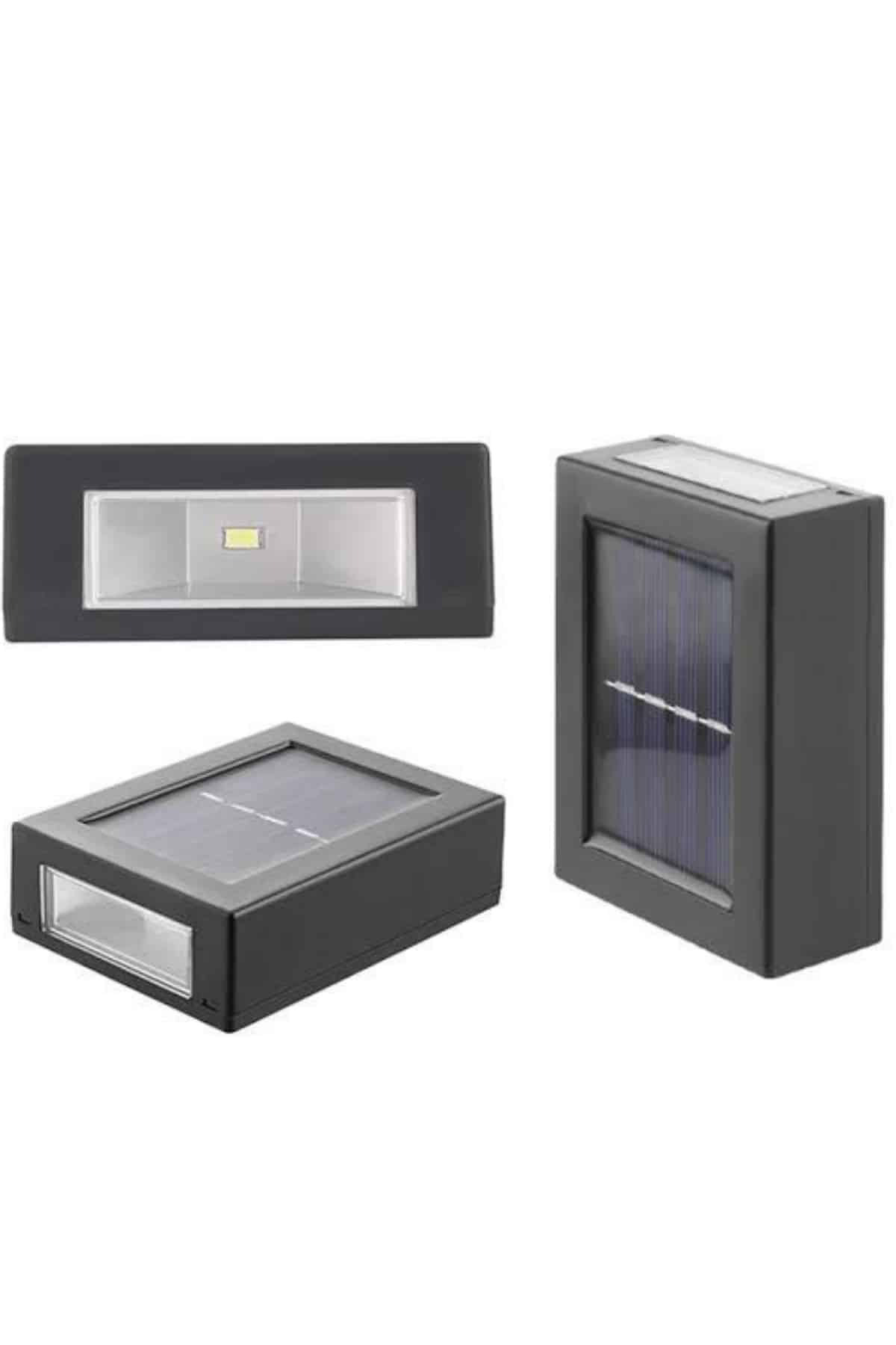 Dekoratif Duvar Lambası Solar Güneş Enerjili Bahçe Aydınlatması -