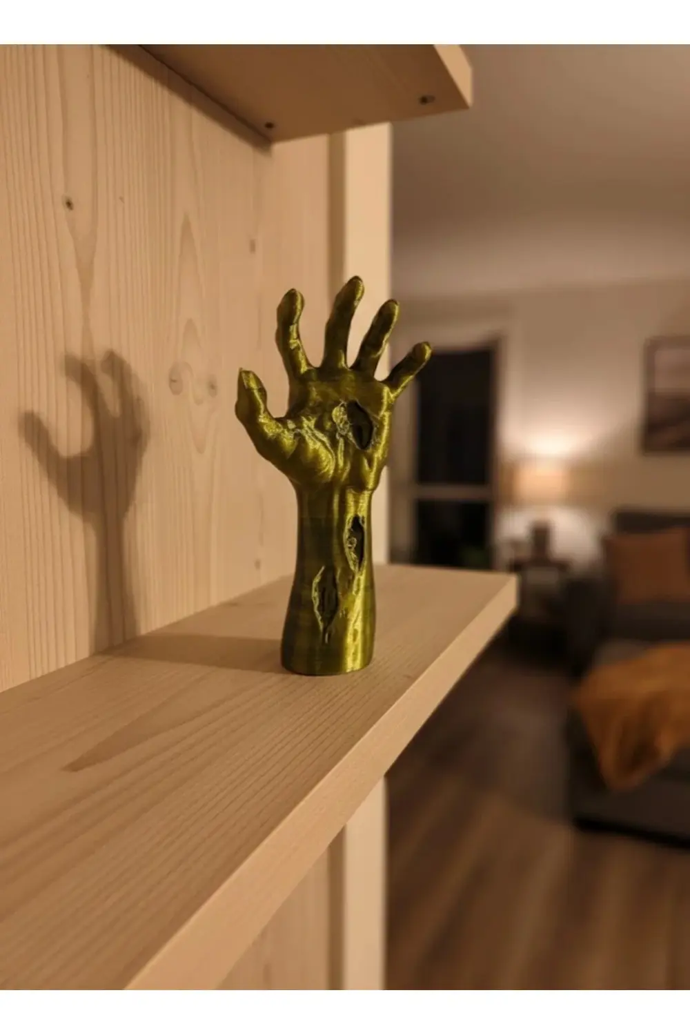 Dekoratif El Heykeli 22×7 cm Fantastik Koleksiyonluk Masaüstü Fig