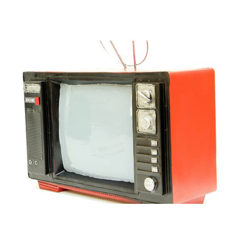 Dekoratif El Yapımı Tüplü Televizyon Dekoratif El Yapımı Tüplü Televizyon