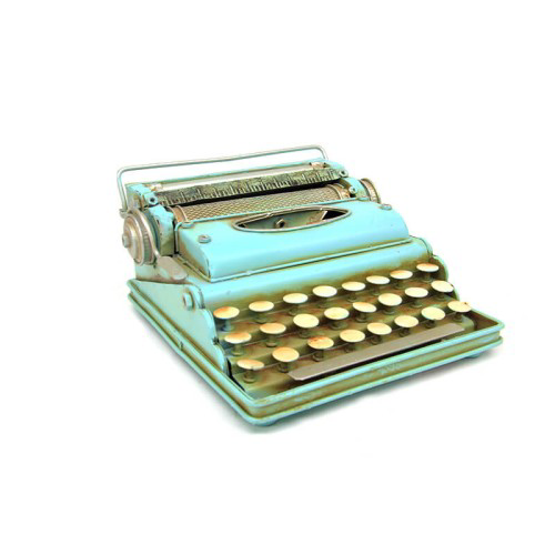 Woody Sofia Dekoratif El Yapımı Daktilo