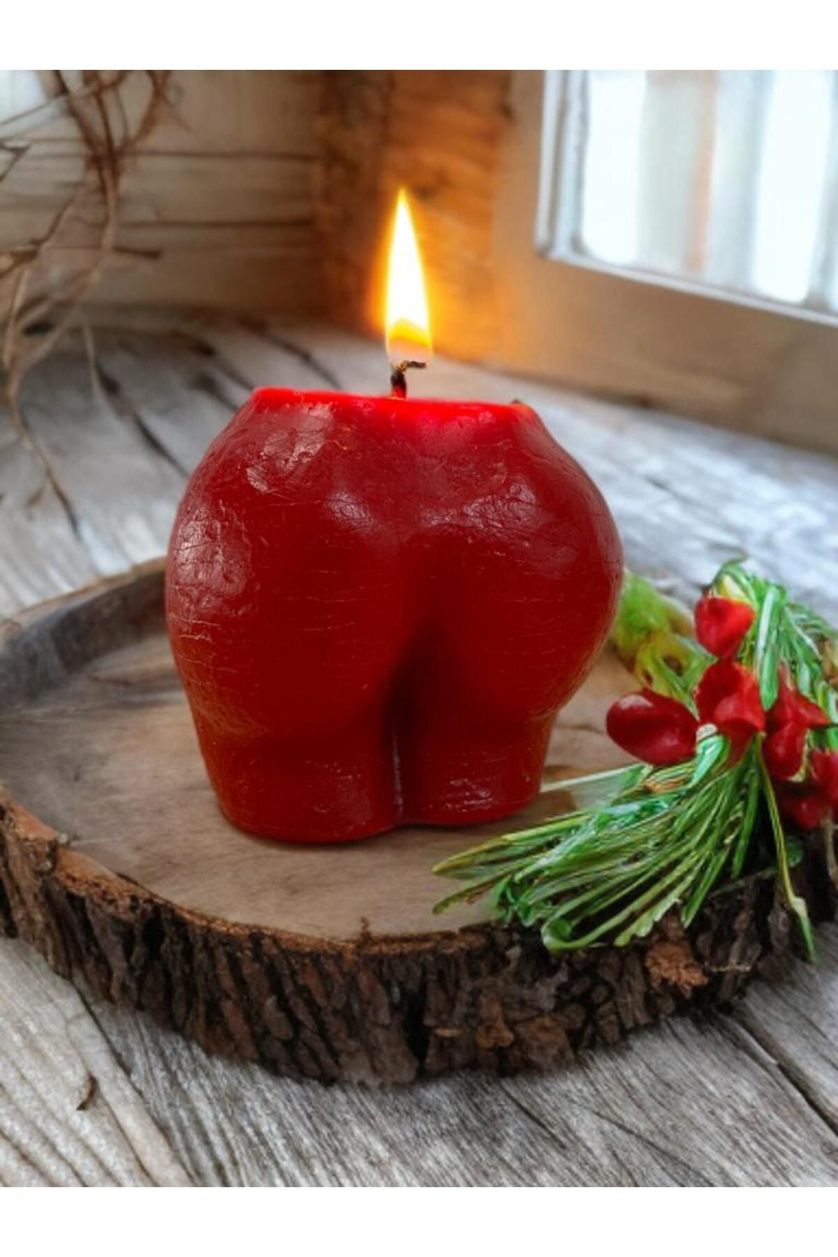 Aresmumatölyesi  Dekoratif Esprili Hediyelik Mum