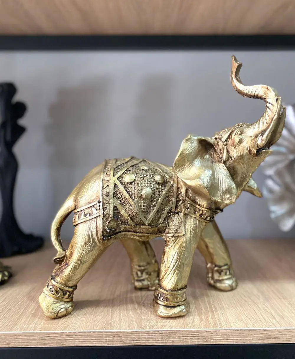 Dekoratif  Fil Biblo Bahçe Dekoru Ev Ofis Heykel