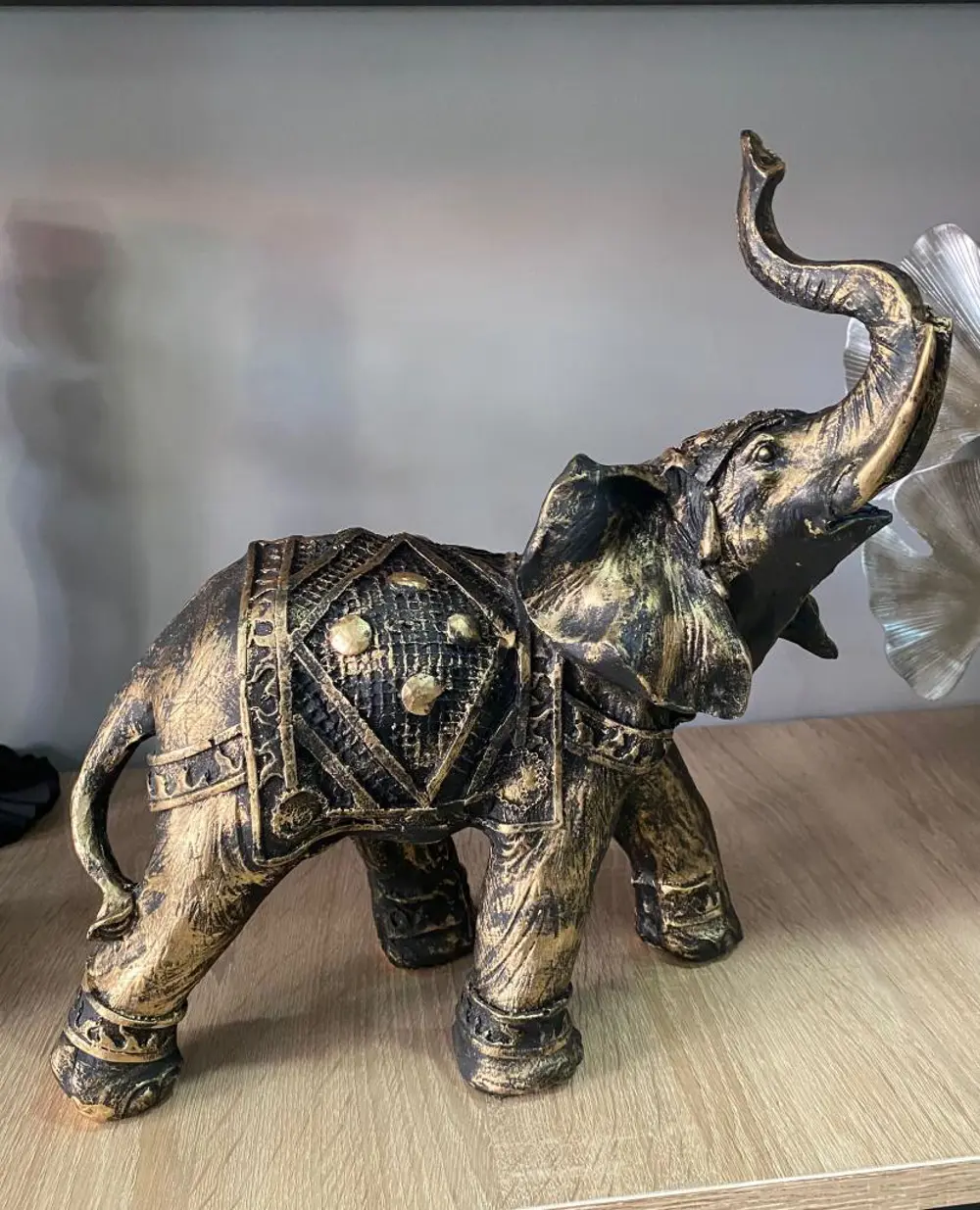 Dekoratif  Fil Biblo Bahçe Dekoru Ev Ofis Heykel