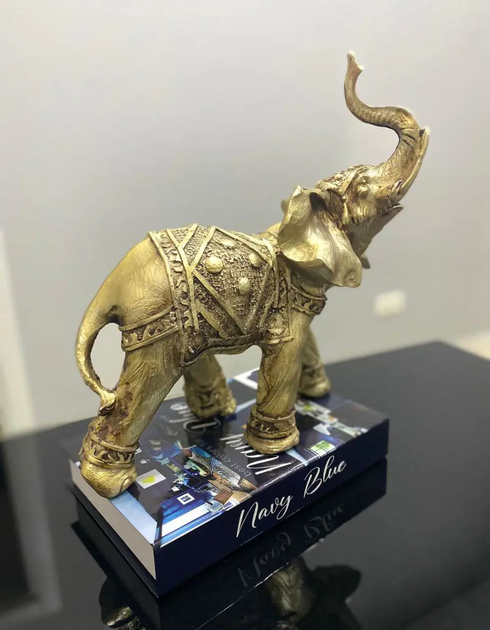 Dekoratif  Fil Biblo Bahçe Dekoru Ev Ofis Heykel