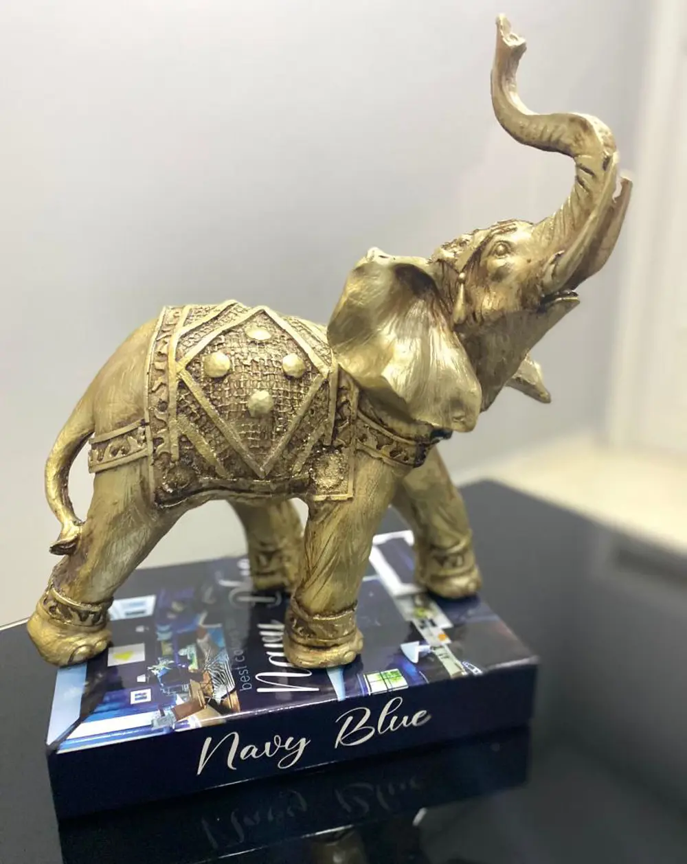 Dekoratif  Fil Biblo Bahçe Dekoru Ev Ofis Heykel