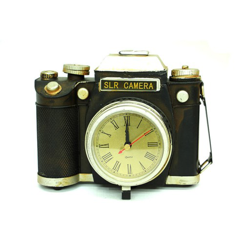 Dekoratif Fotoğraf Makinesi Saat Dekoratif Fotoğraf Makinesi Saat