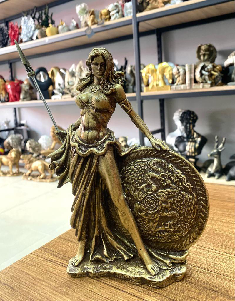 Dekoratif Frigg Biblo İskandinav Mitolojisi Odin'in Karısı Tanrıç Dekoratif Frigg Biblo İskandinav Mitolojisi Odin'in Karısı Tanrıç