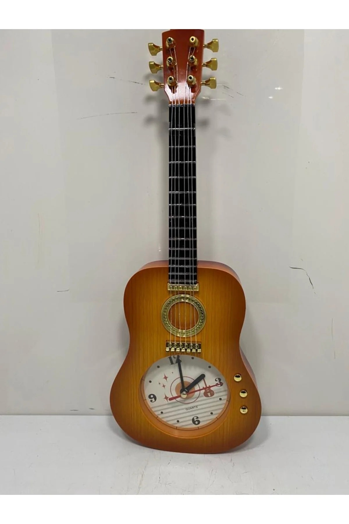 Dekoratif Gitar Duvar Saati Dekoratif Gitar Duvar Saati - Görsel 2