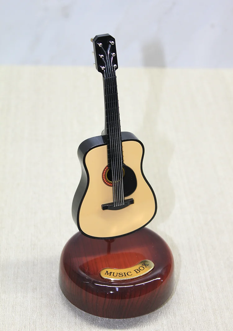 Dekoratif Gitar Müzik Kutusu Model 1