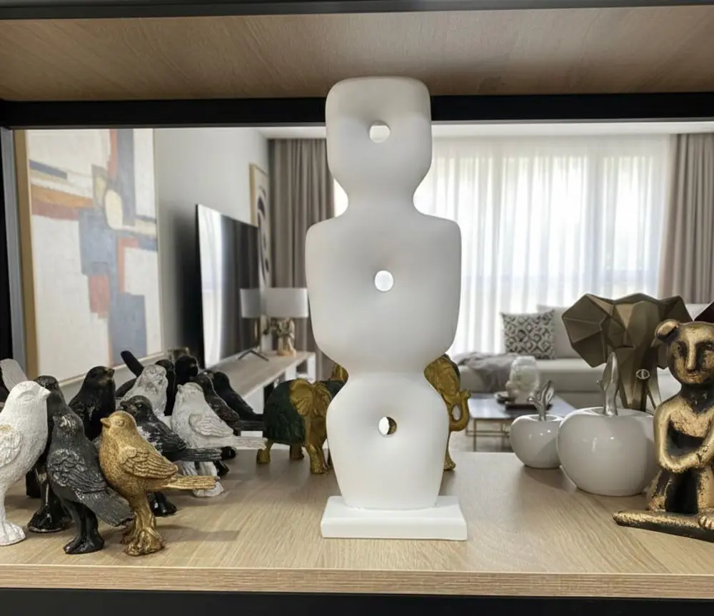 Dekoratif Göbekli Tepe Biblo Polyester