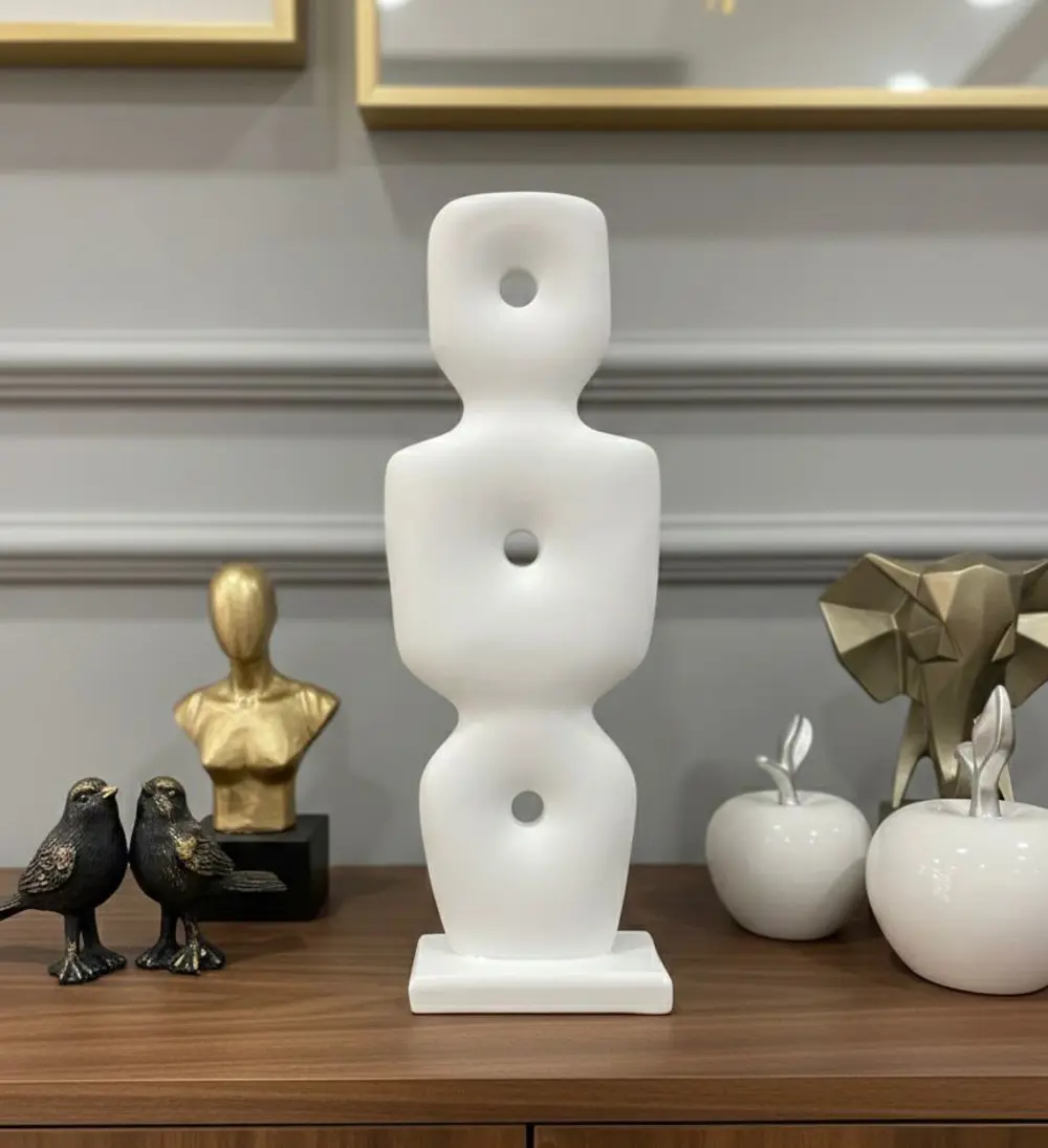 Dekoratif Göbekli Tepe Biblo Polyester