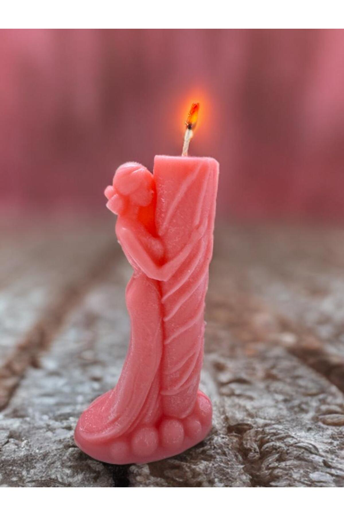 Aresmumatölyesi  Dekoratif Hediyelik Çiçek Kokulu Mum