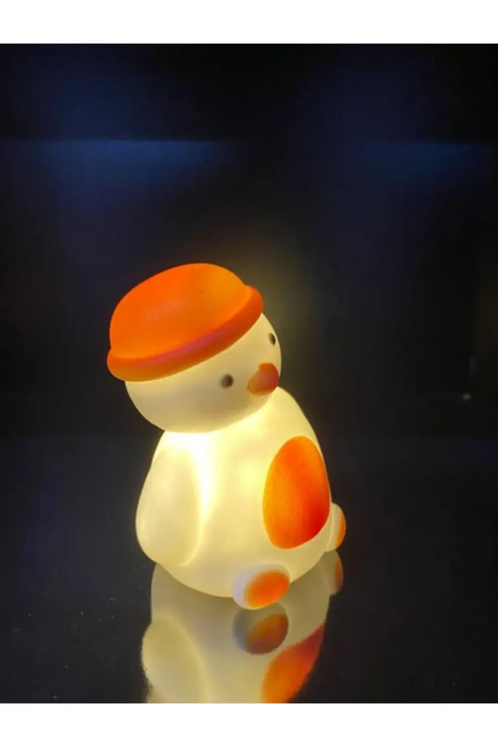 Dekoratif Işıklı Kardan Adam Figürü