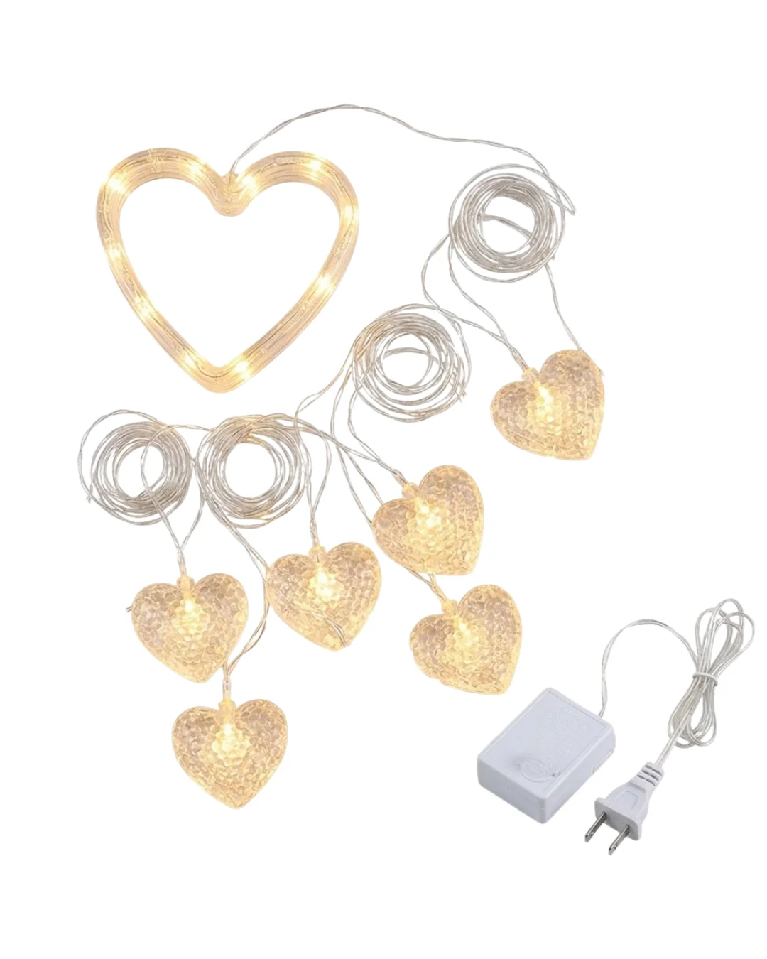 Dekoratif Kalp LED Neon Lamba Romantik Oda Balkon ve Masa Üstü Işığı