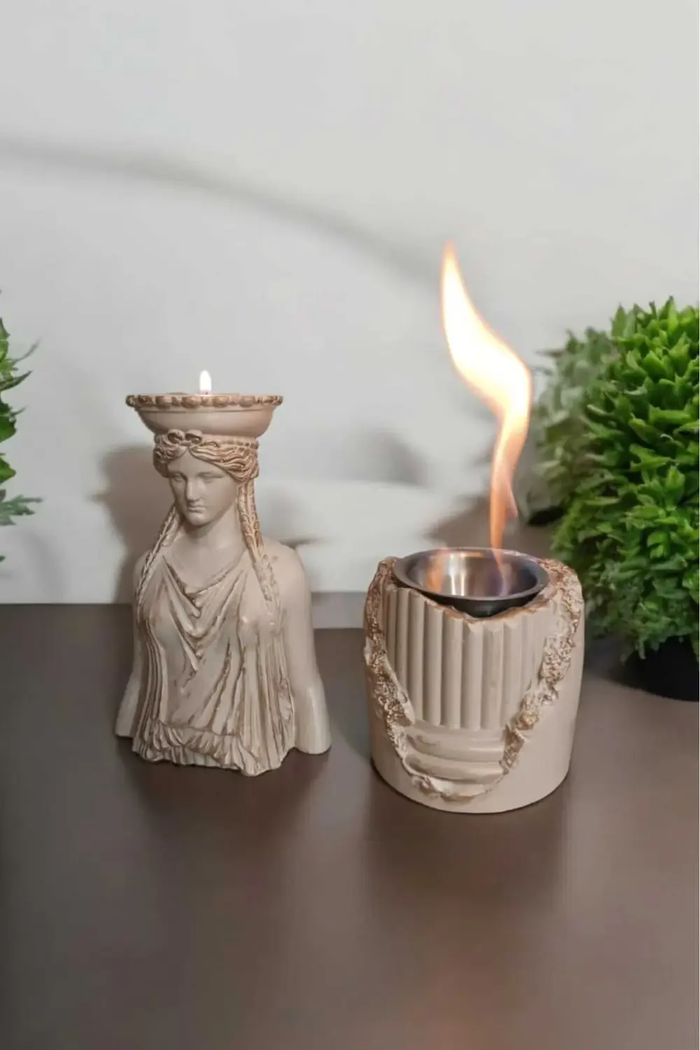 Dekoratif Karyadit Kızı ve Ateş Çukuru Seti Hediyeli Bacasız Şömi