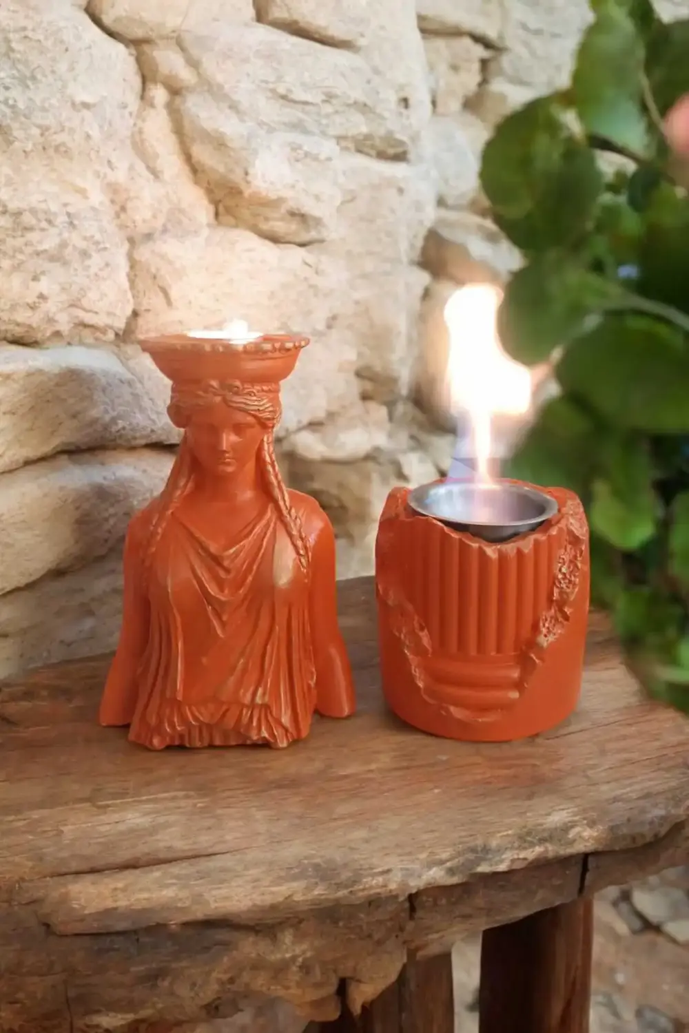 Dekoratif Karyadit Kızı ve Ateş Çukuru Seti Hediyeli Bacasız Şömi