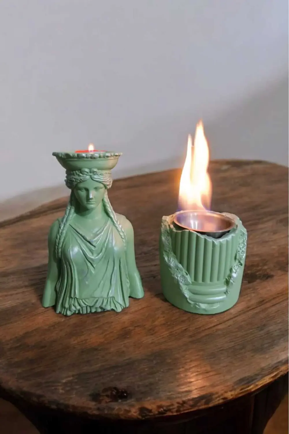 Dekoratif Karyadit Kızı ve Ateş Çukuru Seti Hediyeli Bacasız Şömi