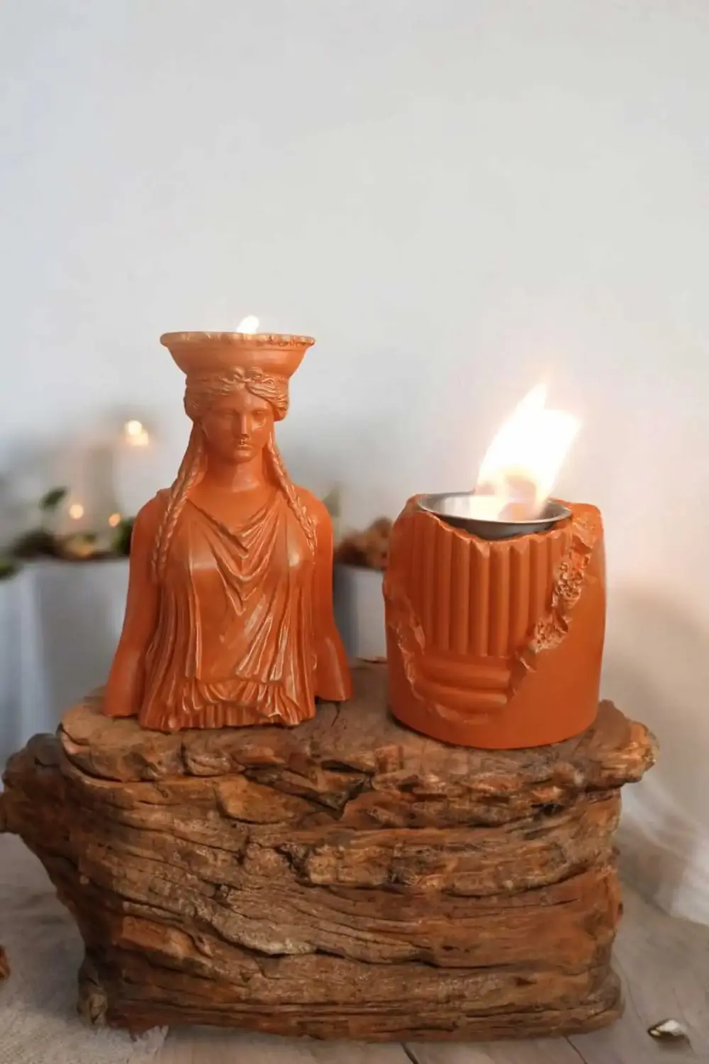 Dekoratif Karyadit Kızı ve Ateş Çukuru Seti Hediyeli Bacasız Şömi