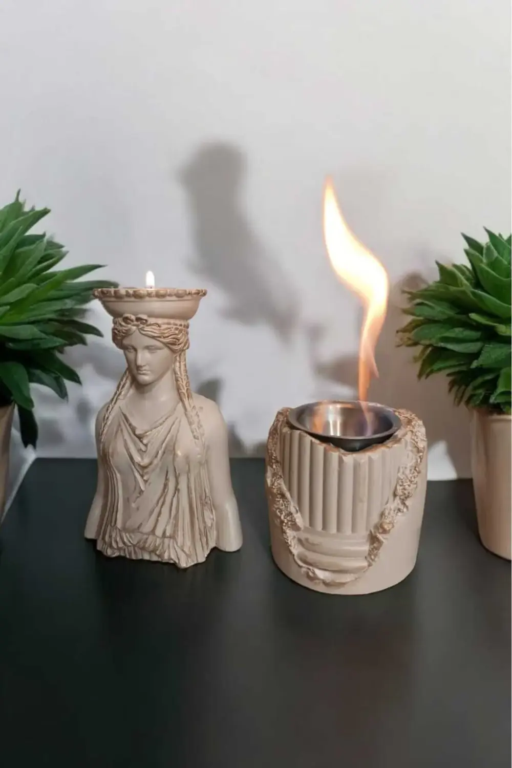 Dekoratif Karyadit Kızı ve Ateş Çukuru Seti Hediyeli Bacasız Şömi