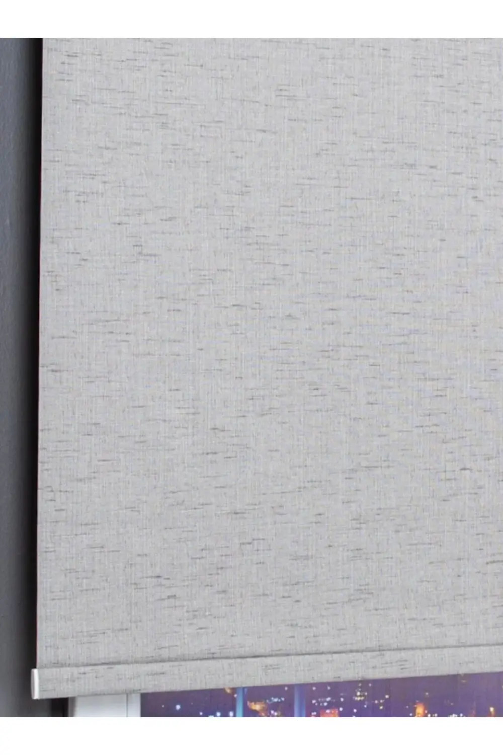 Dekoratif Keten Blackout Karartma Güneşlik Stor Perde Alüminyum K