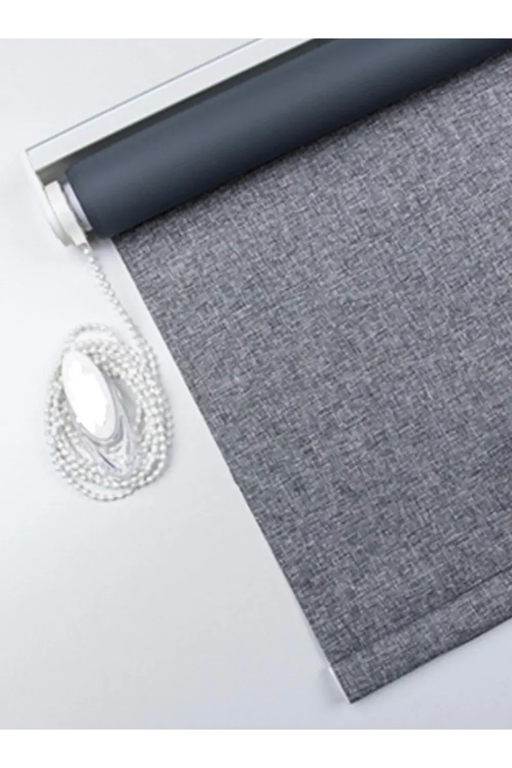 Dekoratif Keten Blackout Karartma Güneşlik Stor Perde Alüminyum K