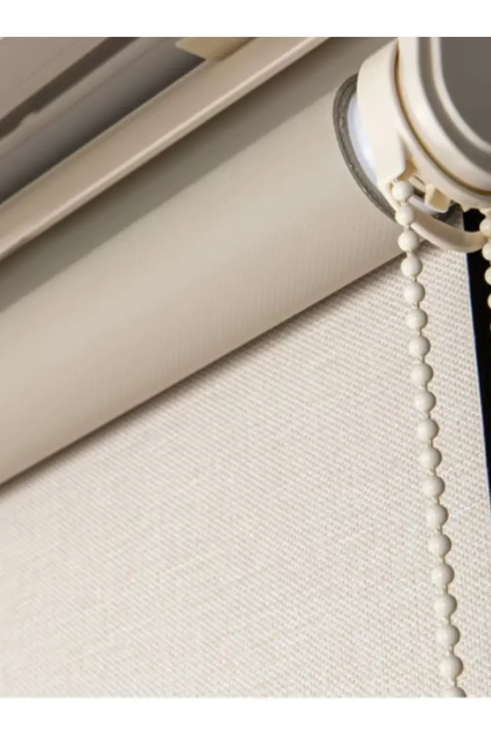 Dekoratif Keten Blackout Karartma Güneşlik Stor Perde Alüminyum K