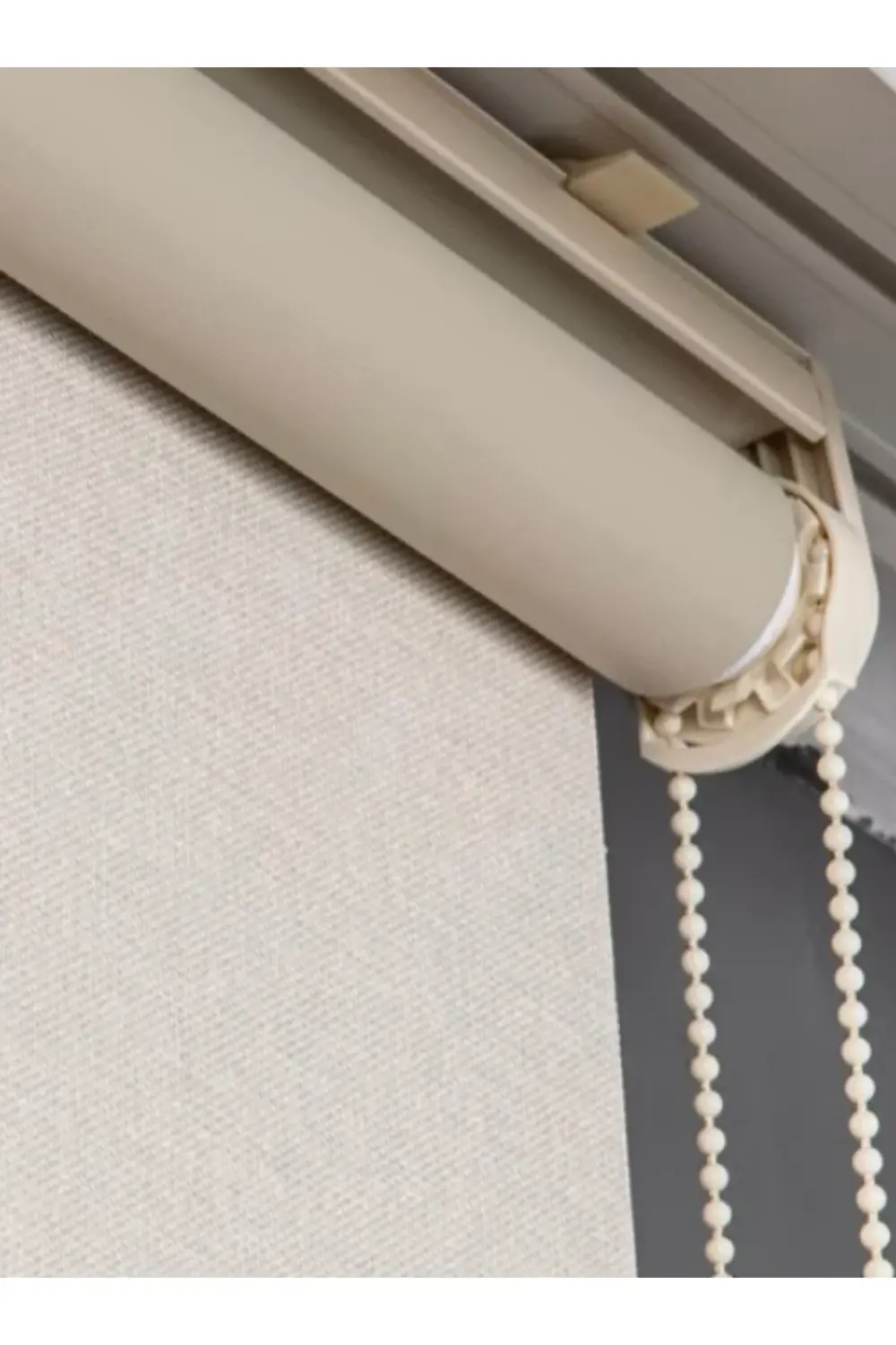 Dekoratif Keten Blackout Karartma Güneşlik Stor Perde Alüminyum K