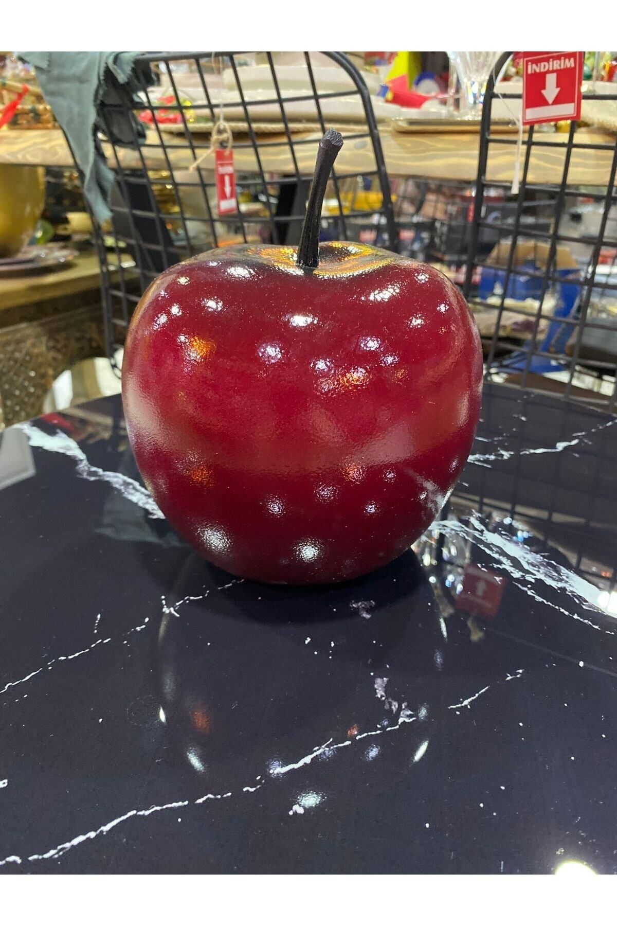 Elif Aksesuar Dekoratif Kırmızı Elma