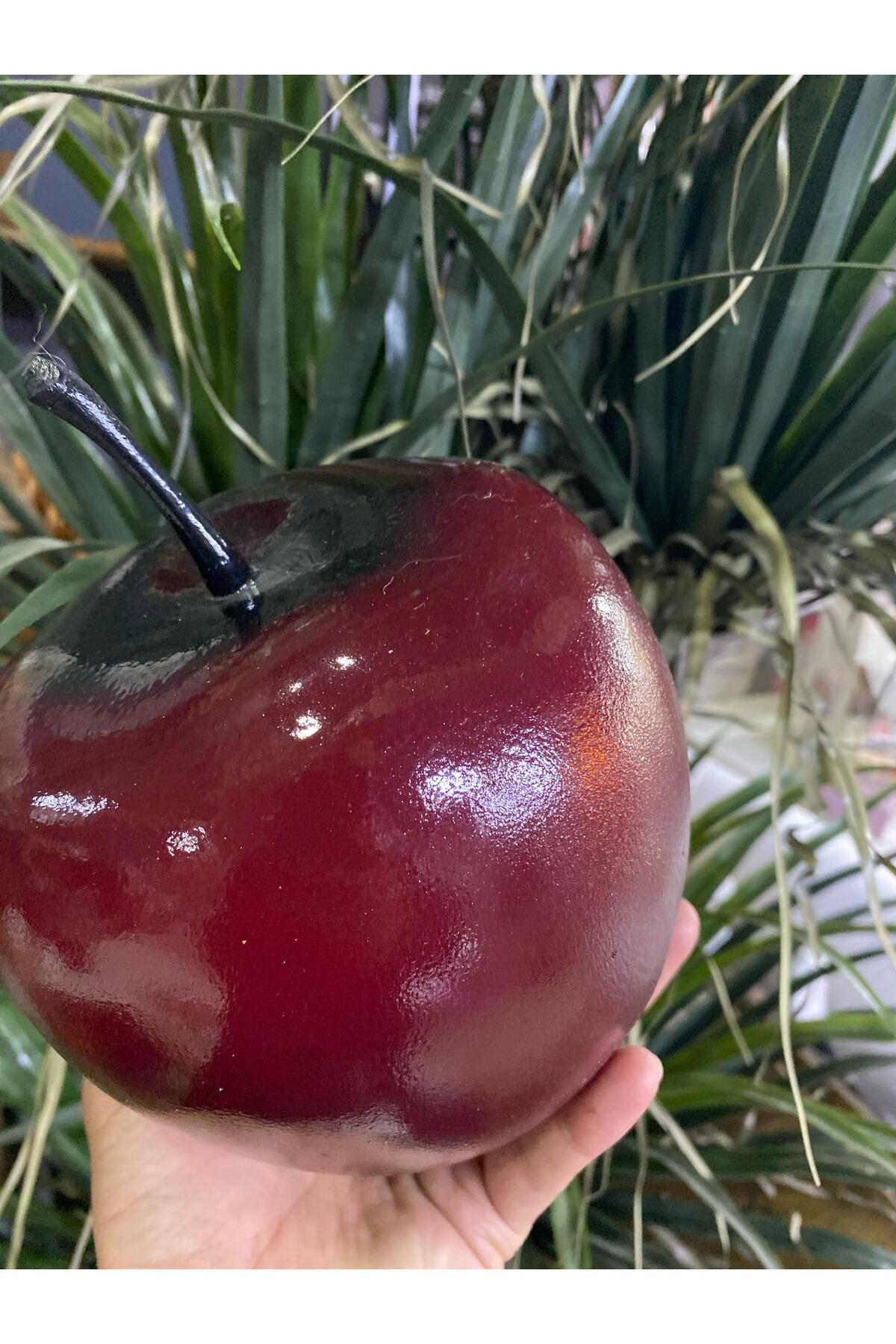 Elif Aksesuar Dekoratif Kırmızı Elma