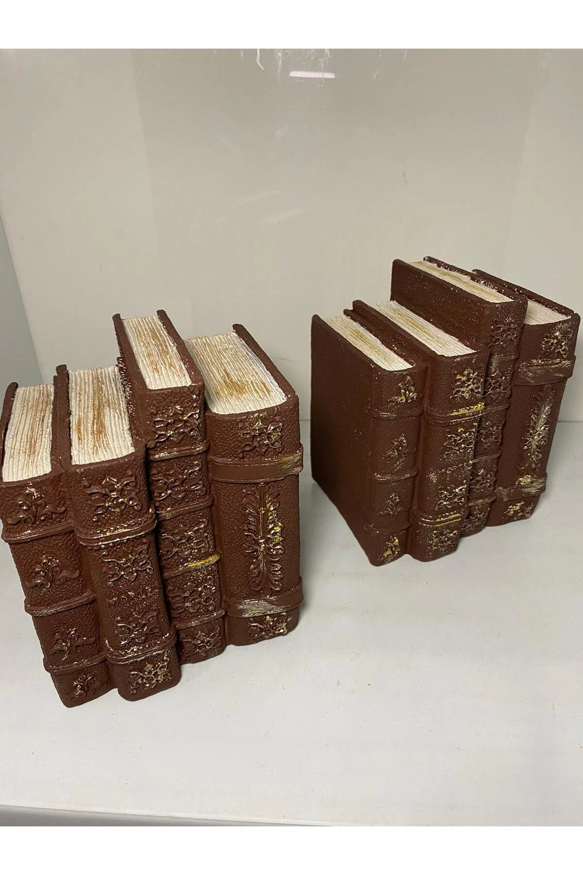 Dekoratif Kitap Modeli Kitap Tutucu