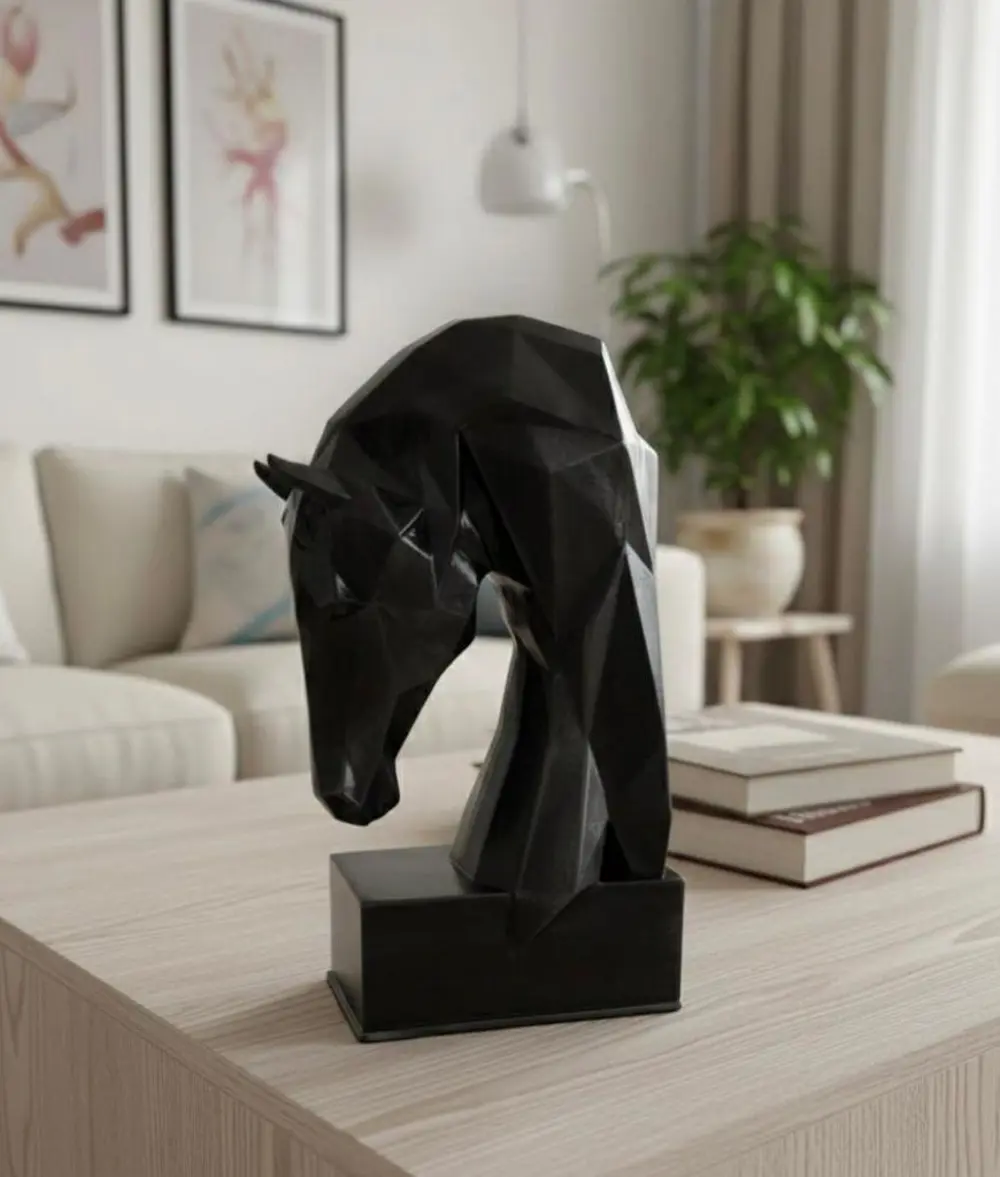 Dekoratif Kitap Tutucu Kübit At Figürlü Biblo