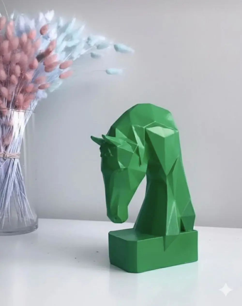 Dekoratif Kitap Tutucu Kübit At Figürlü Biblo