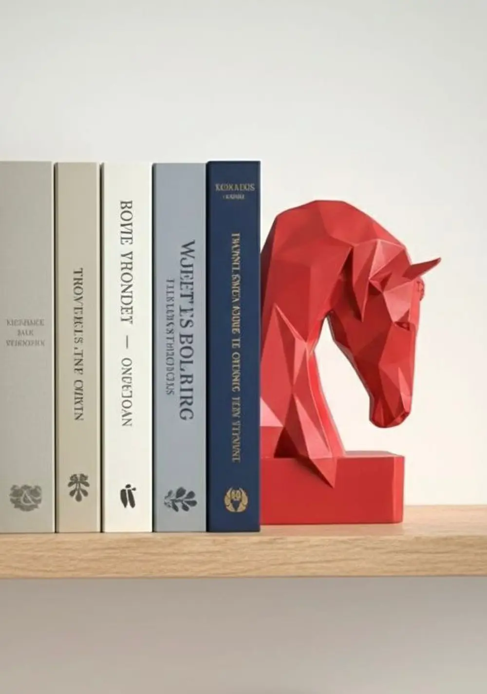 Dekoratif Kitap Tutucu Kübit At Figürlü Biblo