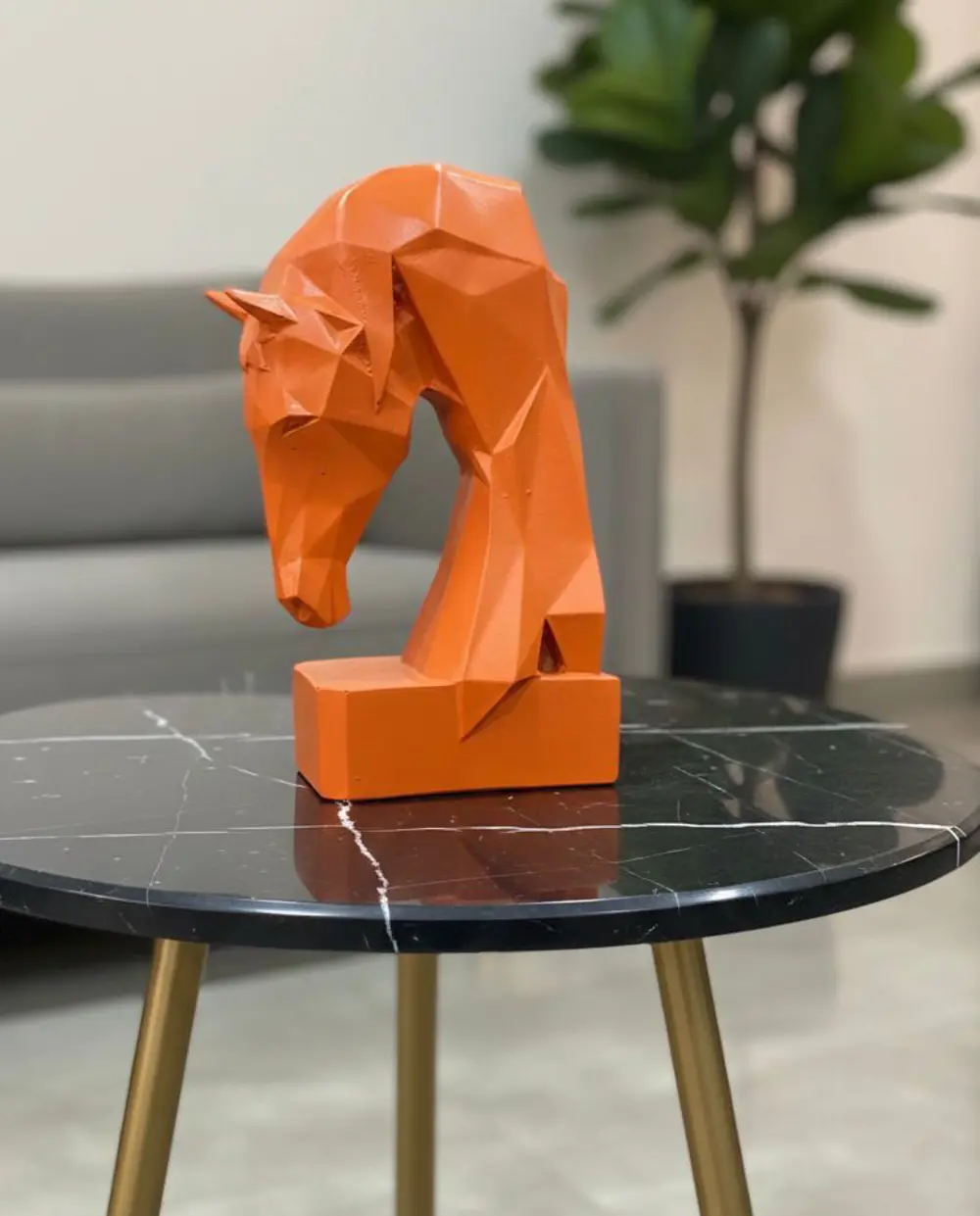 Dekoratif Kitap Tutucu Kübit At Figürlü Biblo