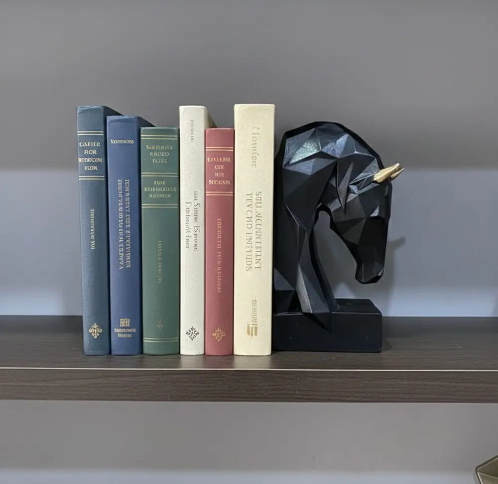 Dekoratif Kitap Tutucu Kübit At Figürlü Biblo