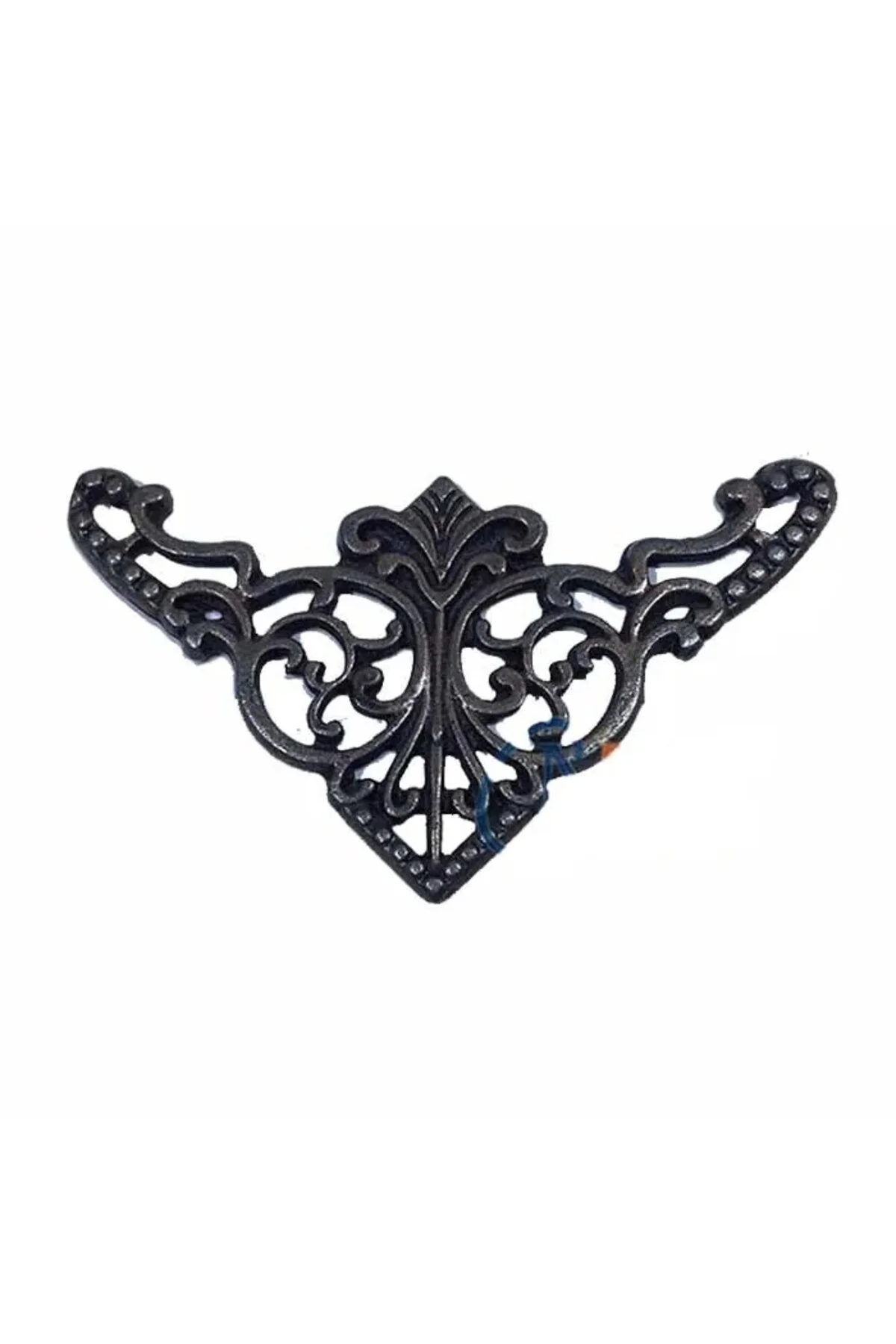 Dekoratif Köşe Süsü, Köşelik - Büyük, 31x55mm, Eskitme, 100 Adet Dekoratif Köşe Süsü, Köşelik - Büyük, 31x55mm, Eskitme, 100 Adet