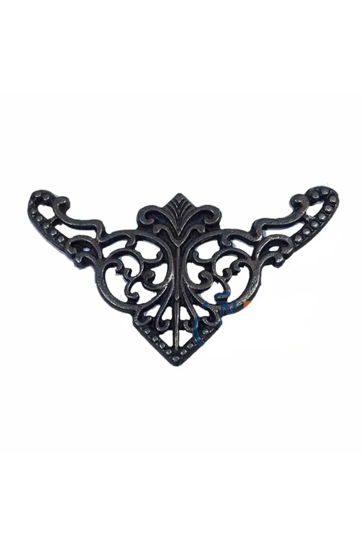 Dekoratif Köşe Süsü, Köşelik - Büyük, 31x55mm, Eskitme, 100 Adet Dekoratif Köşe Süsü, Köşelik - Büyük, 31x55mm, Eskitme, 100 Adet