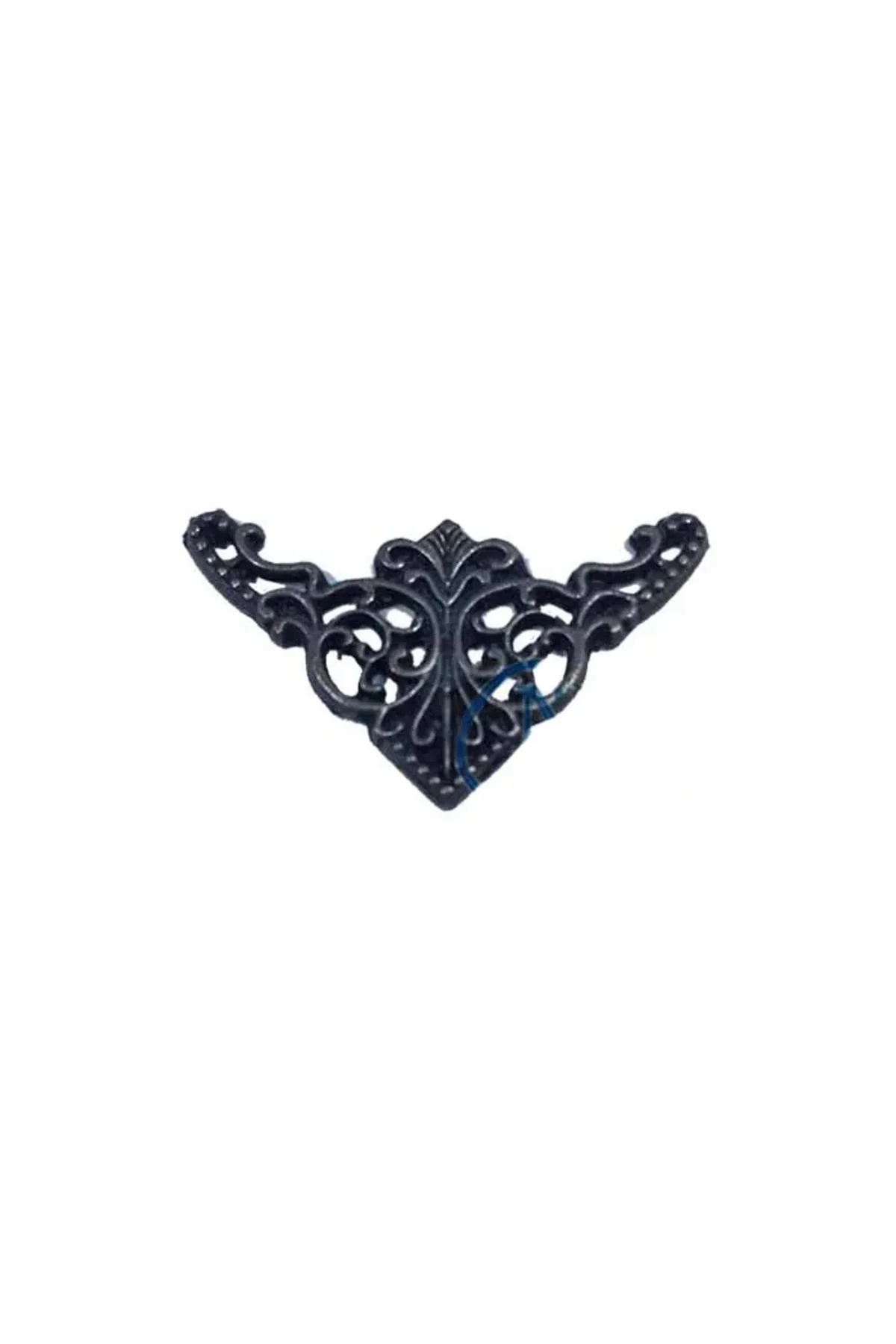 Dekoratif Köşe Süsü, Köşelik - Küçük, 19x34mm, Eskitme, 100 Adet Dekoratif Köşe Süsü, Köşelik - Küçük, 19x34mm, Eskitme, 100 Adet