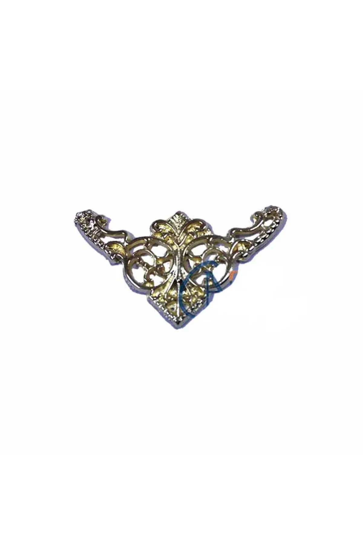 Dekoratif Köşe Süsü, Köşelik - Küçük, 19x34mm, Sarı, 1 Adet Dekoratif Köşe Süsü, Köşelik - Küçük, 19x34mm, Sarı, 1 Adet