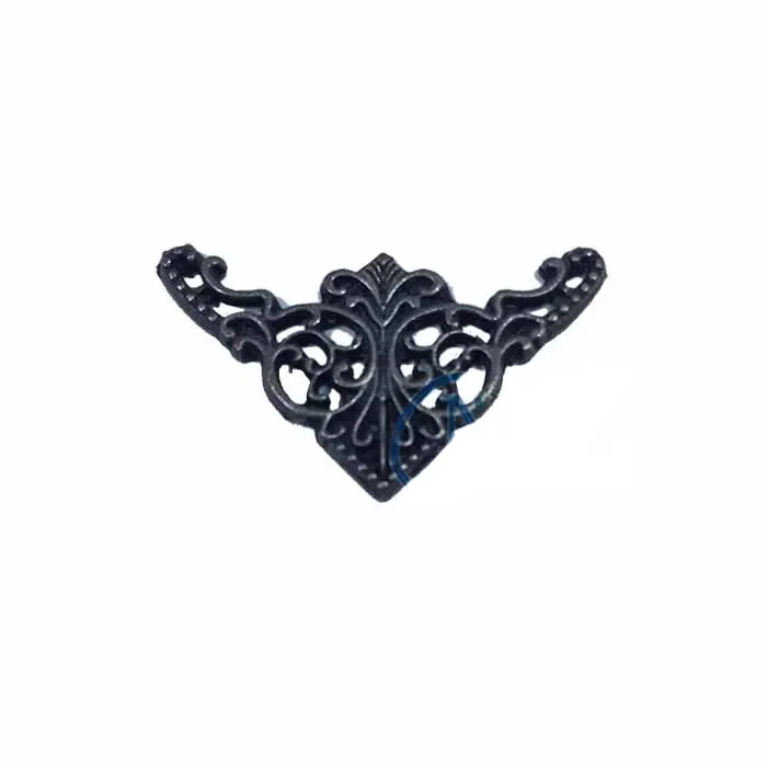 Dekoratif Köşe Süsü, Köşelik - Küçük, 19x34mm, Eskitme, 100 Adet Dekoratif Köşe Süsü, Köşelik - Küçük, 19x34mm, Eskitme, 100 Adet