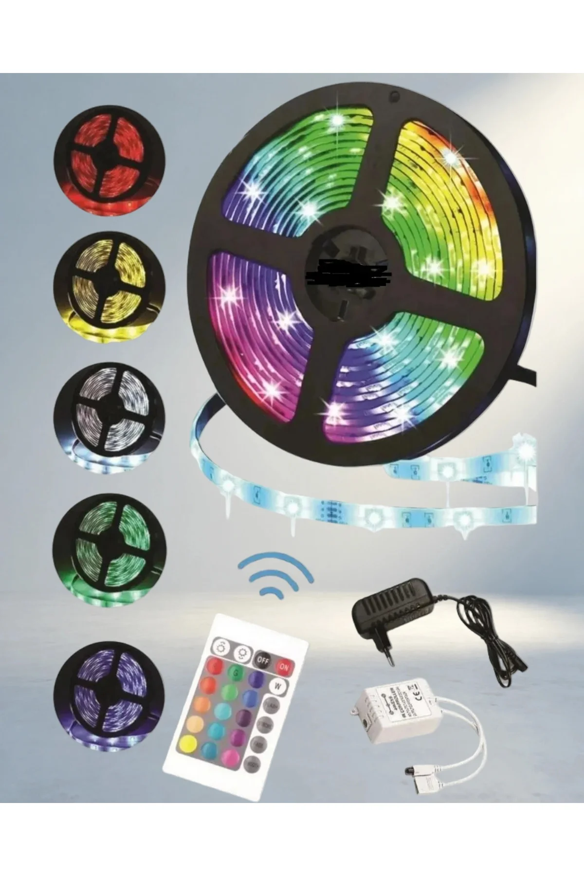 Dekoratif Kumandalı Led Şerit 5 Metre Esnek Dekoratif Kumandalı Led Şerit 5 Metre Esnek