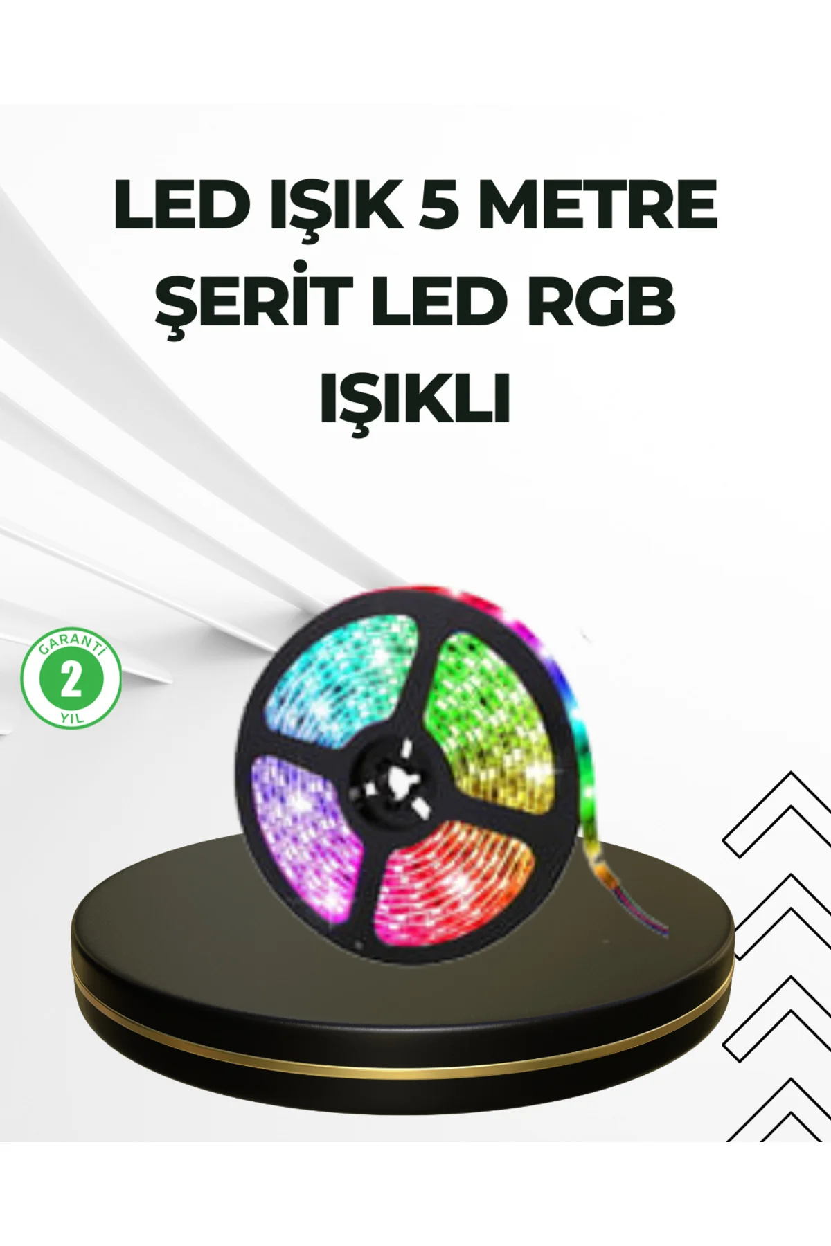 Dekoratif Kumandalı Şerit LED 5 Metre
