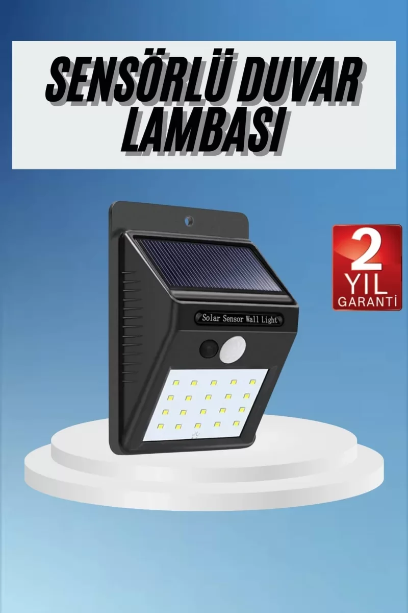 Dekoratif Lamba Güneş Enerjili Aydınlatma Dış Mekan Lambası - Lisinya