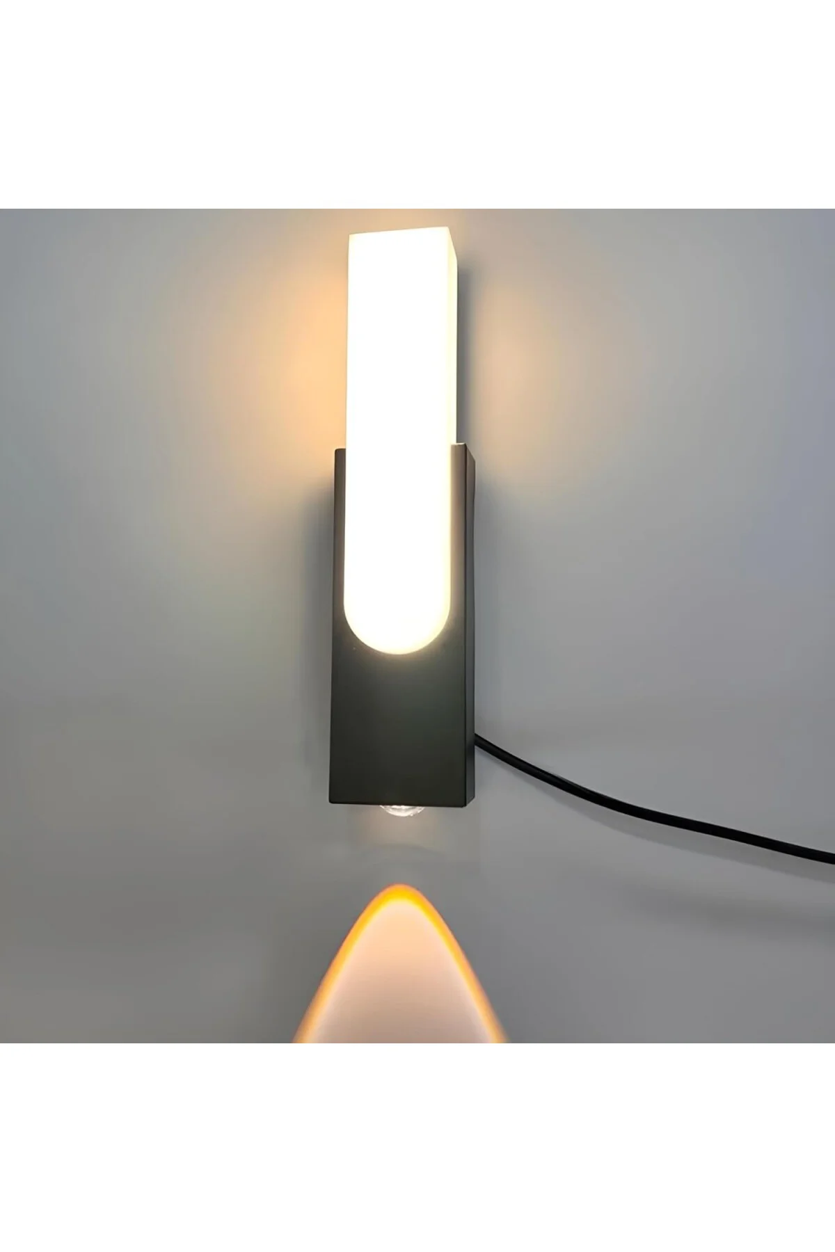 Dekoratif LED Aplik, Çift Yönlü, 10W, 3200K Gün Işığı, Siyah, Çif