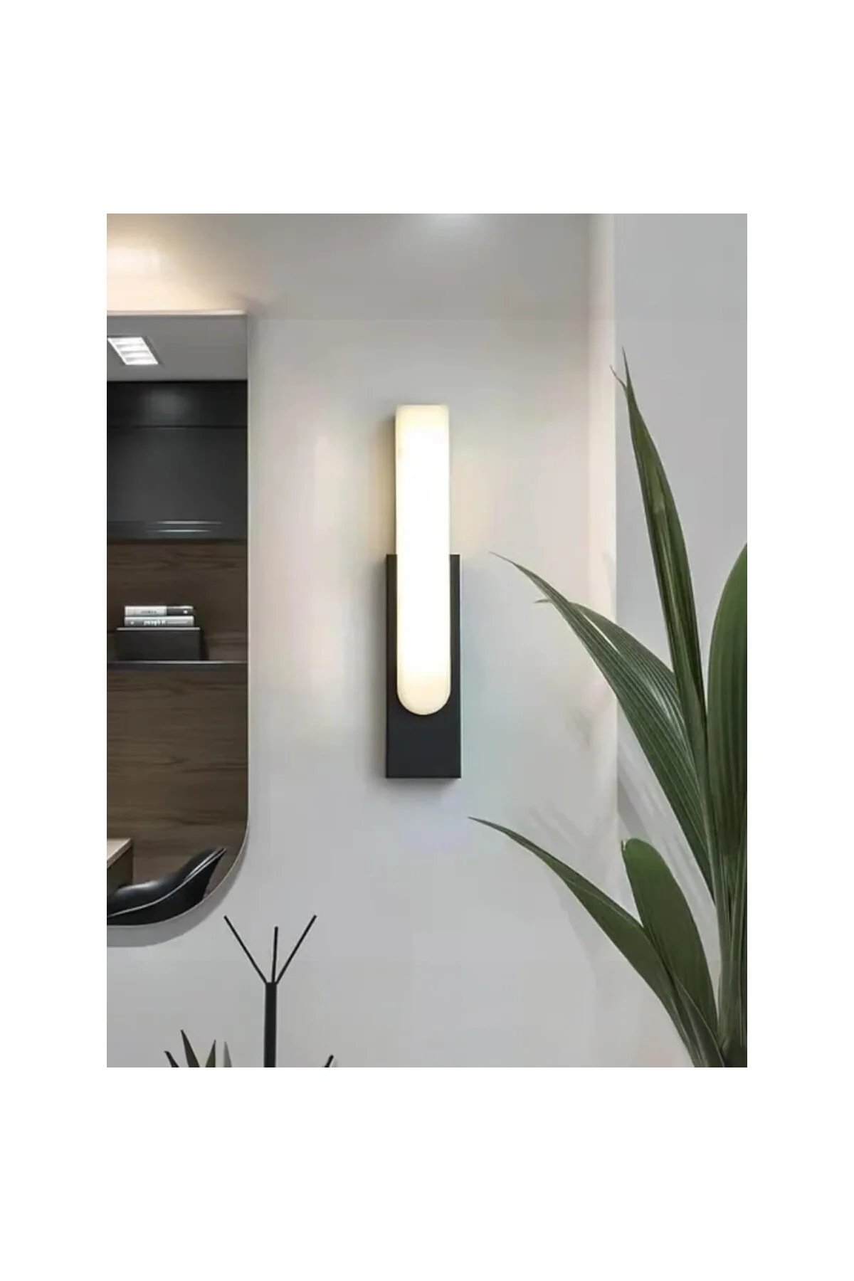 Dekoratif LED Aplik, Çift Yönlü, 10W, 3200K Gün Işığı, Siyah, Çif