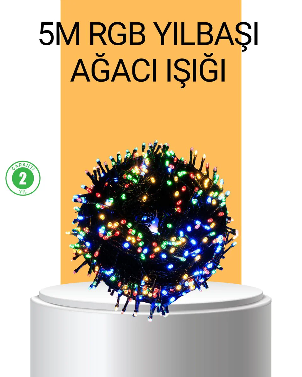 Dekoratif LED Çelenk Işık 8 Farklı Aydınlatma Modu Dekoratif LED Çelenk Işık 8 Farklı Aydınlatma Modu