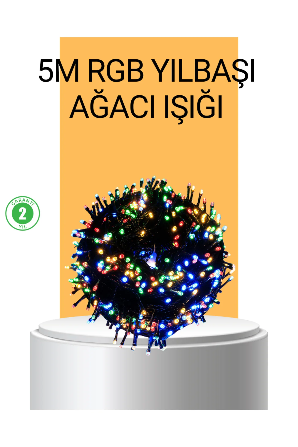 Dekoratif LED Çelenk Işık 8 Farklı Aydınlatma Modu