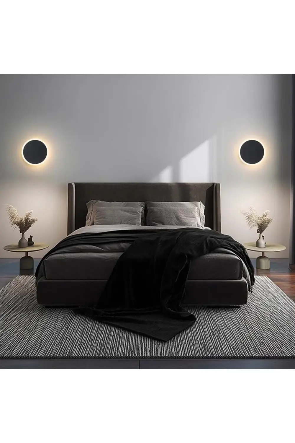 Dekoratif Led Duvar Aydınlatma Yuvarlak led Aplik