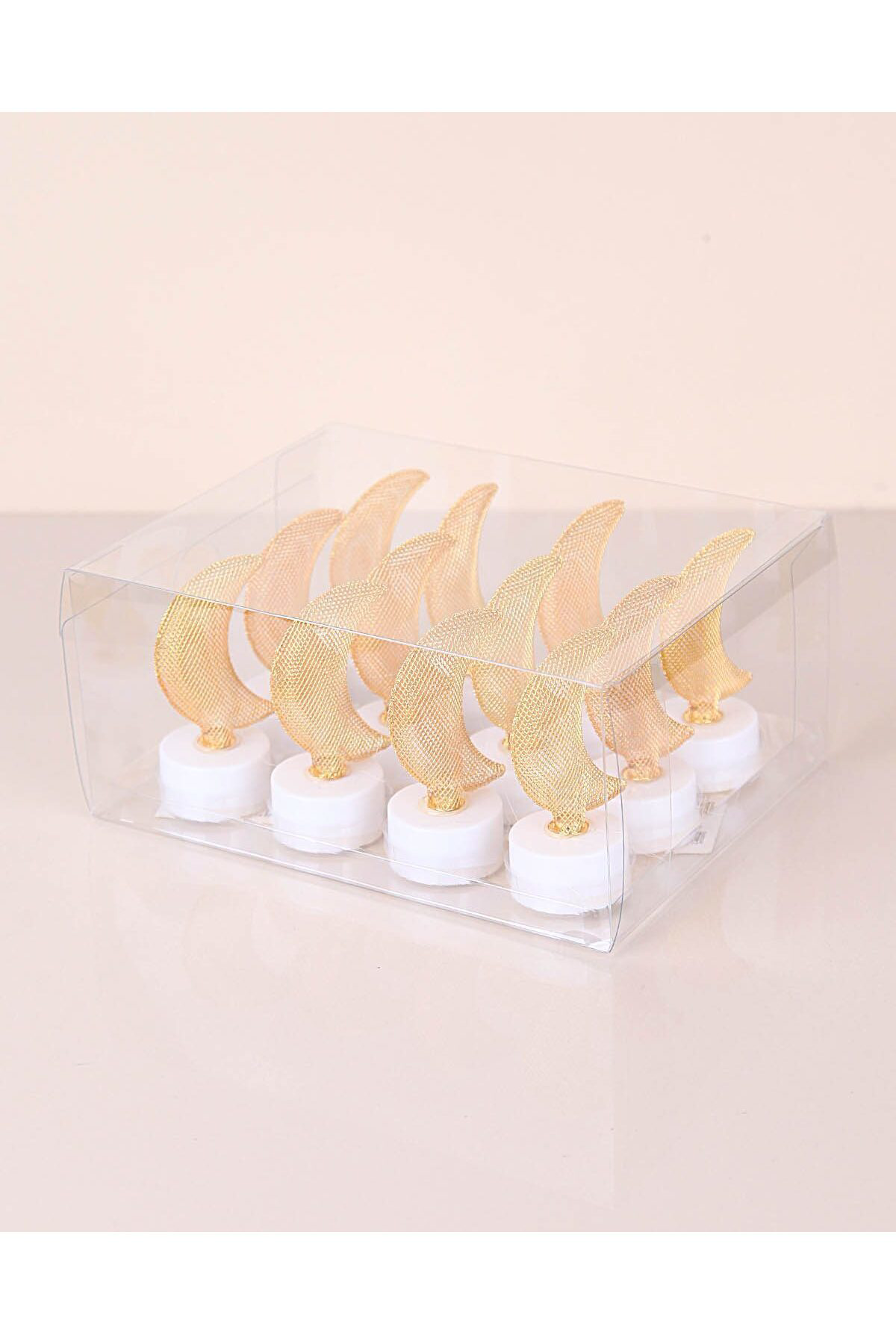 Lisinya Dekoratif Led Lamba Metal Kaliteli Hediyelik 2 Adet