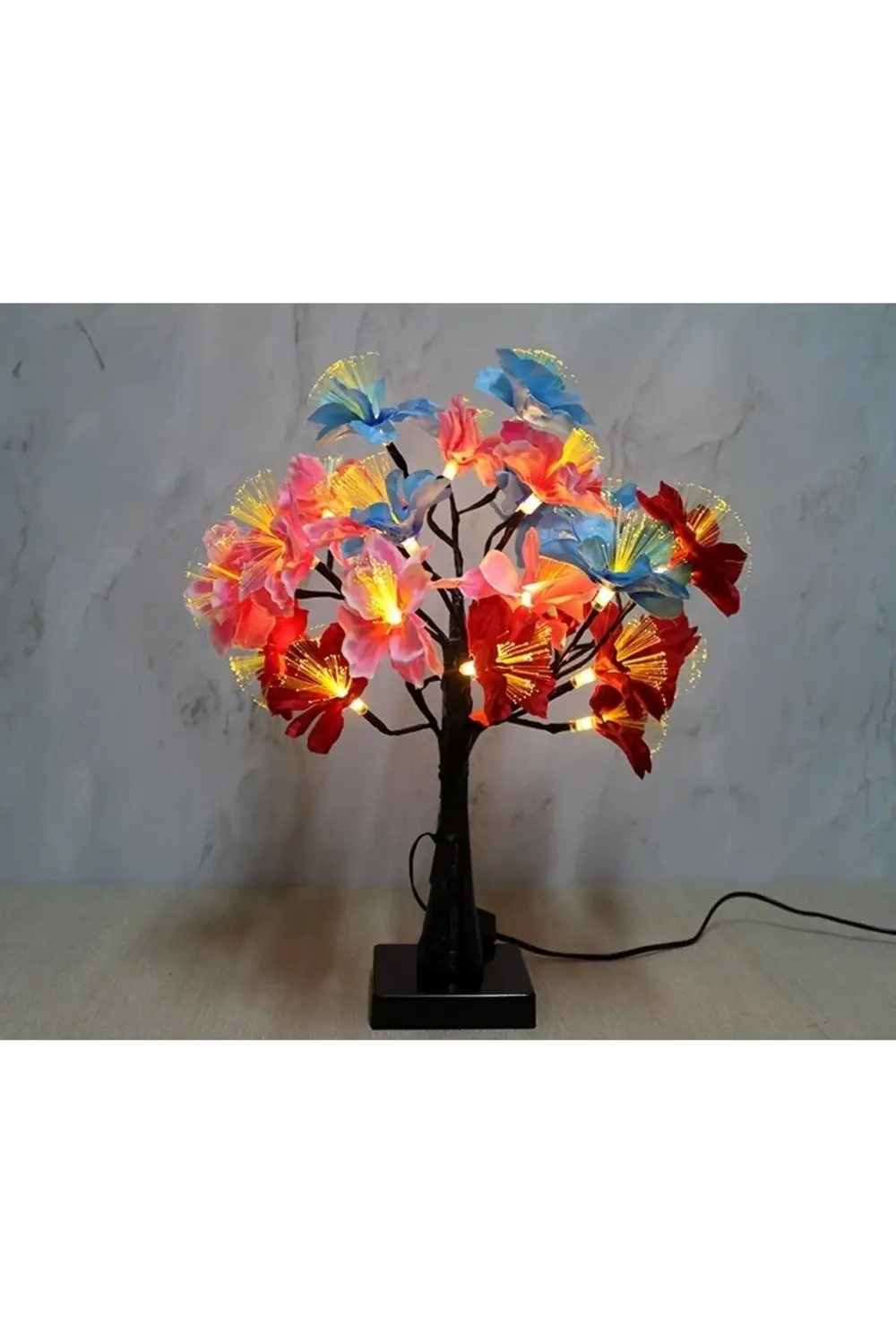 Dekoratif Ledli Çiçek Alk1730